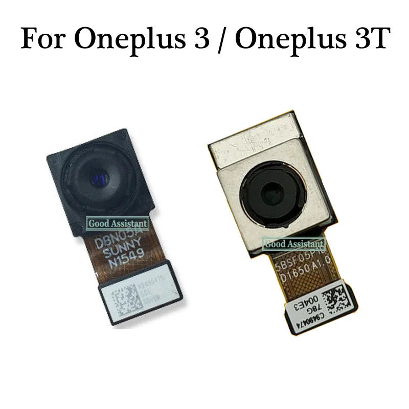 

For Oneplus 3 3T 1+ 3 A3000 A3003 A3010 Back Main Rear Big camera Small Front Camera flex cable Ribbon