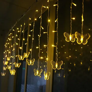 

String light Led Butterfly String Light Waterproof Led Bar 12v Spot LightCurtain Christmas Holiday Decoration Bulbs High Quality