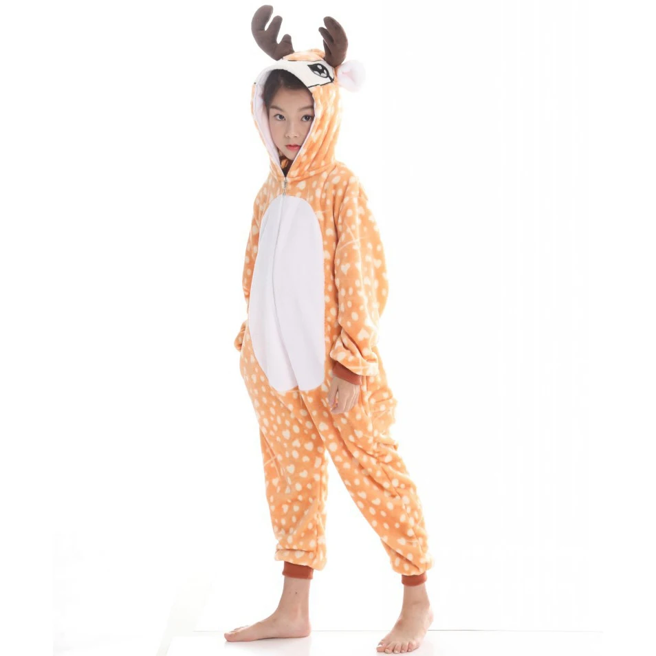 Christmas Pajamas For Teen Children Girls Unicorn Anime Onesie Kids Costume Boy Sleepwear Blanket Sleepers for 4 6 8 10 12 Years