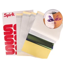 100 листов Pro татуировочный термографический трафарет передачи Бумага A4 Размеры дух Stencial углерода Термальность отслеживания