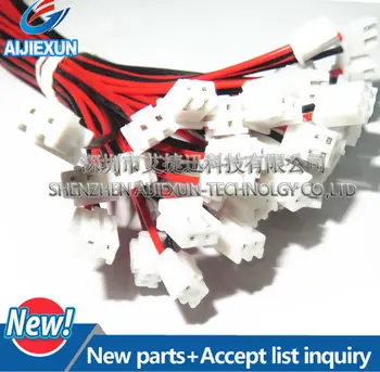 

100Pcs Take the lead in the power cord 2.54 Male head red and black double line length 300mm New and original