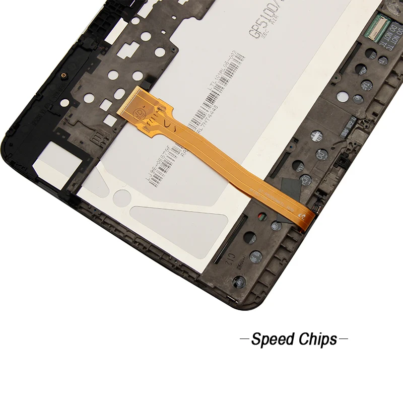 Для samsung Galaxy Tab 3 GT-P5200 P5210 P5200 сенсорный экран дигитайзер панель ЖК-дисплея в сборе с рамкой