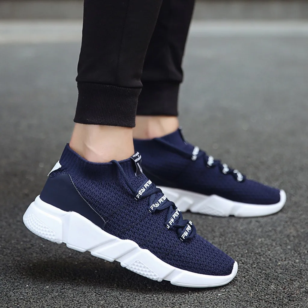 

Male Breathable Trainers Men's Fashion Casual Shoes Adult Footwear Man Sneakers Krasovki Top Brand Chaussure Homme Plus Size#45