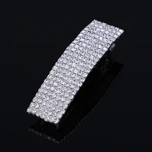 7 ряд распродажа модные великолепные стразы заколка для волос женские модные ювелирные аксессуары Прямая поставка Новинка