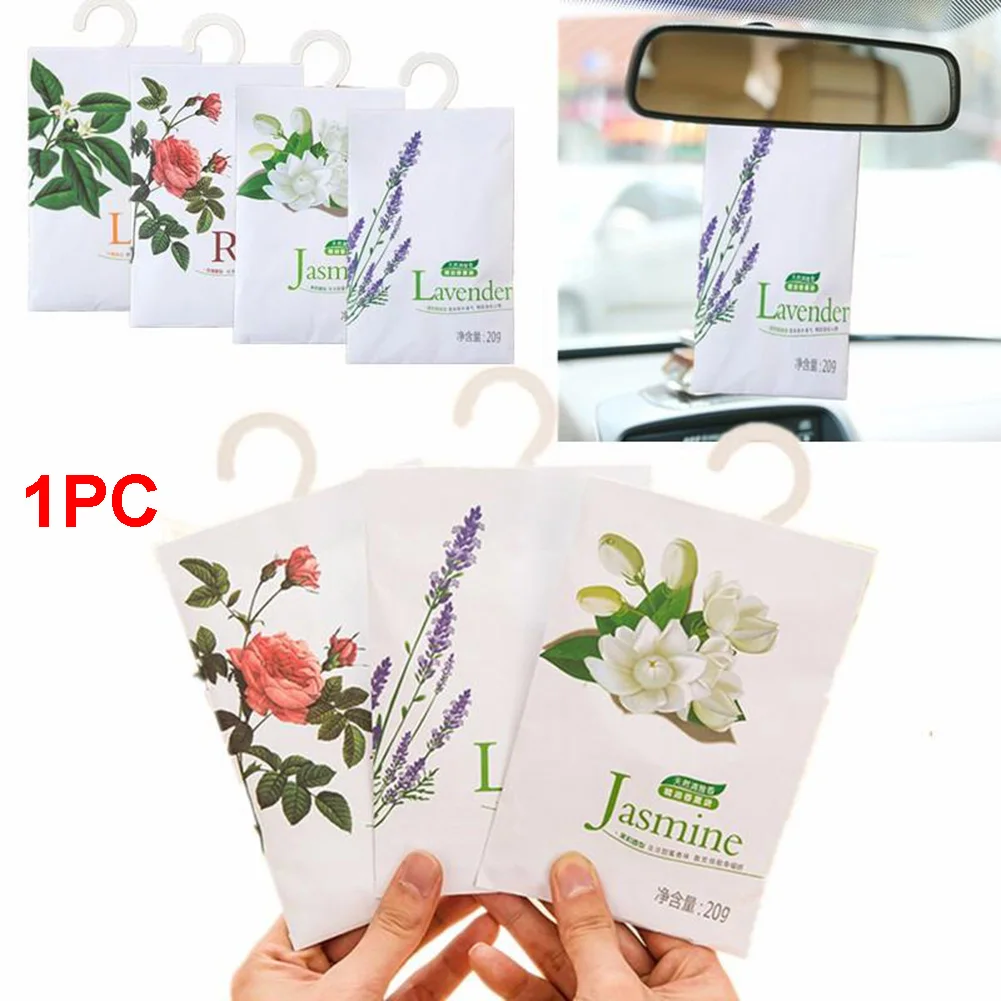 

6 Taste Natural Sachets Scented Hanging Fragrance Bags Wardrobe Clothes Drawer Car Air Freshener For Wardrobe Drawer Car