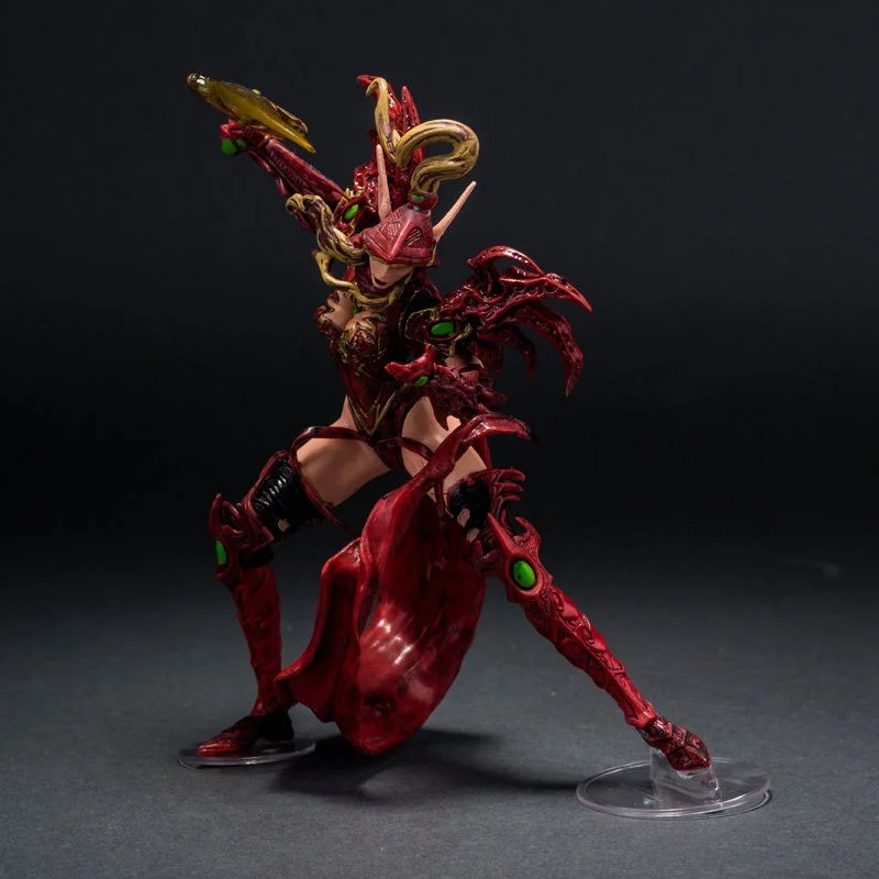

FMRXK WOW Blood ELF Rogue Valeera Sanguinar PVC Action Figure Game Collectible Model Toy