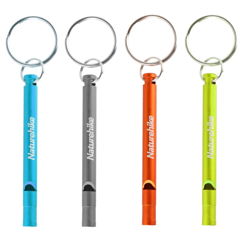 

2pcs Outdoor Whistle Emergency Survival Aid Whistle Camping Hiking Rescue Blue + Orange