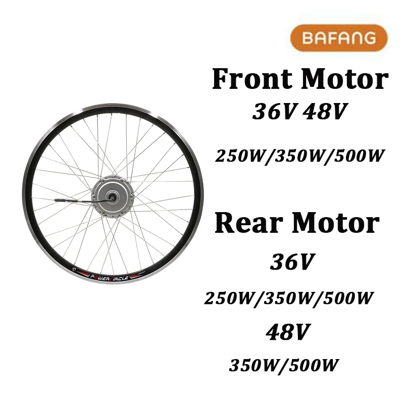 Мотор для электрического колеса BAFANG 8FUN 36 в 48 250 Вт 350 500 передняя и задняя части