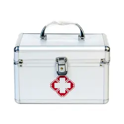 Аптечка первой помощи Запираемая аптечка первой помощи замок безопасности коробка для хранения лекарств с портативной ручкой для