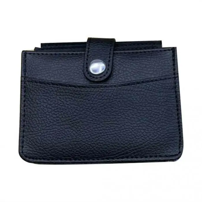 Easy Access Vertical Wallet Card Bag Telescopic Organizer Prevents Identify for Women Men FP8