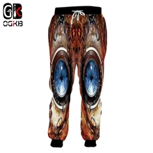 OGKB унисекс свитеры с v-образным вырезом Для мужчин/wo Для мужчин; модный принт механический глаз 3d Sweatshir толстовки Homme пуловеры в стиле хип-хоп большой Размеры 5xl