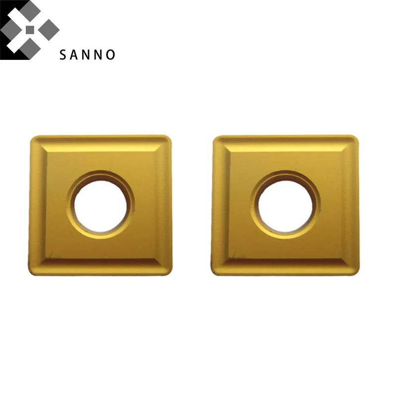 

SNMG190612 YBC251 / YBC252 CNC carbide turning inserts square lathe tools blade for metal roughing processing