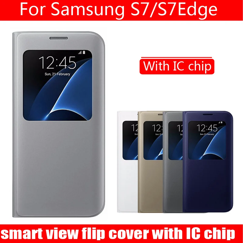 bilder für Luxus mode flip-cover für samsung galaxy s7 case leder smart handy-fällen für galaxy s7edge smart view fenster case bilder für Luxus mode flip-cover für samsung galaxy s7 case leder smart handy-fällen für galaxy s7edge smart view fenster case