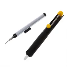 Ручка насос+ сварочный инструмент отпаивающий насос всасывающий вакуумный алюминиевый тефлоновый наконечник