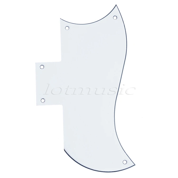 

Black Pearl Pickguard For Gibson SG replacement,3PLY,Guitar Scratch Plate Parts