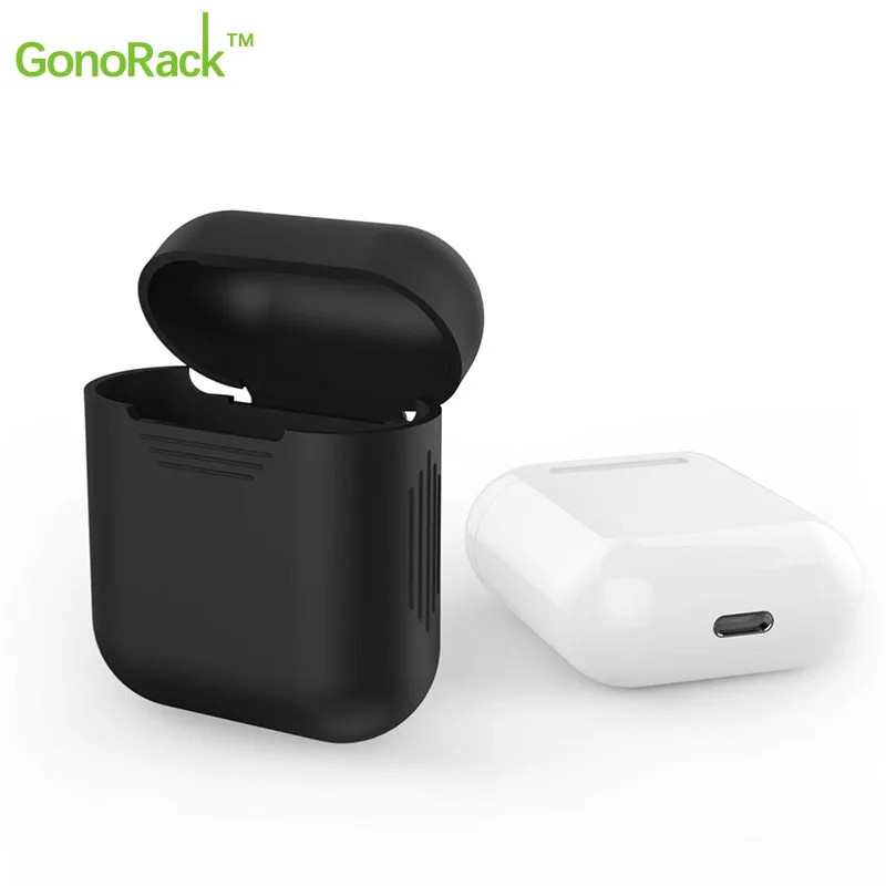 GonoRack для Apple Airpods Air Pods силиконовый чехол защитный Чехол Защита от потери