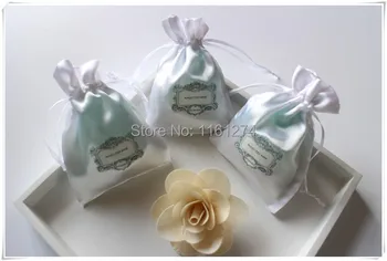 

Costumizes logo satin bag Jewellry Package satin Pouch satin gift bag drawing bag