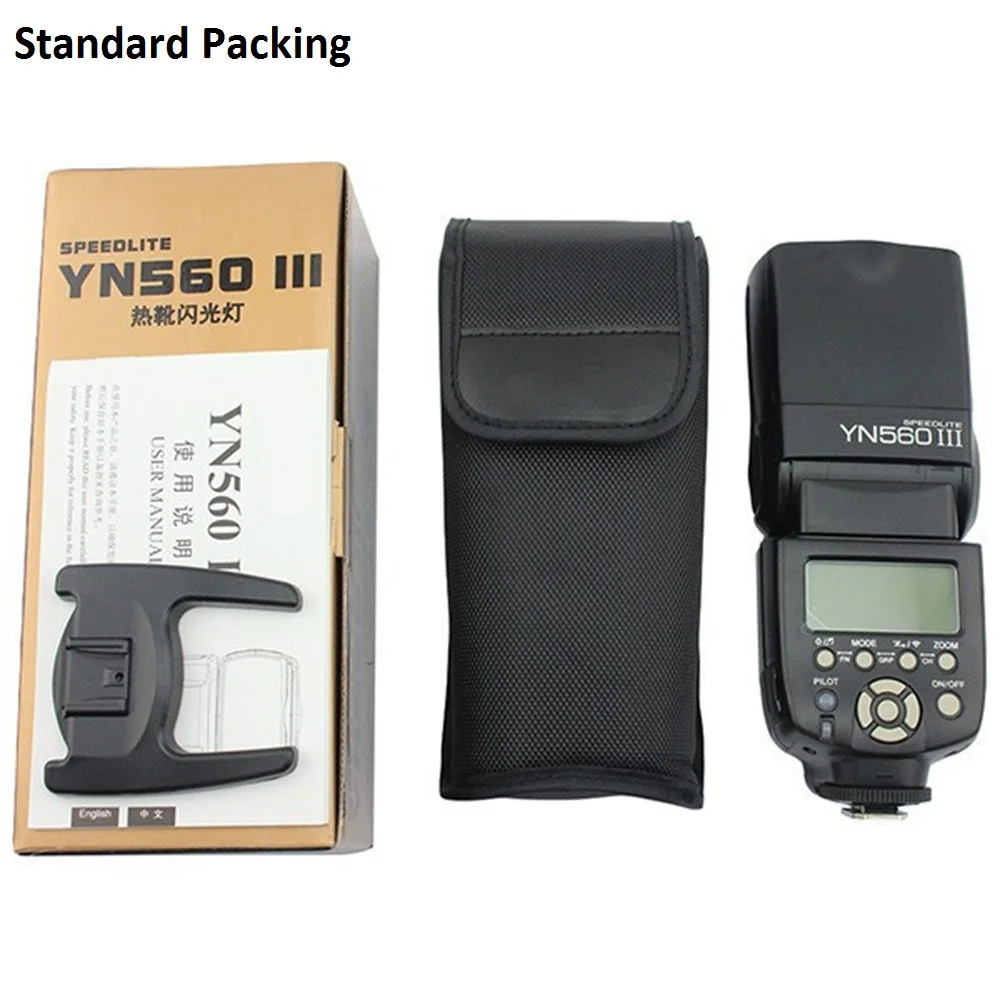 Беспроводная вспышка YONGNUO YN560III YN560 III 2 4G Speedlite Speedlight + RF 603 II C/N для Nikon Canon 5D Mark 5DII 7D 50D
