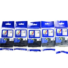 5 шт./лот, смешанный брат термоусадочная лента-картридж ленточного картриджа HSE-211 Hse-221 HSe-231 Hse-241 Hse-251 для метка кабеля p сенсорный экран