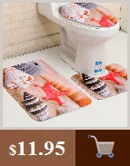 Zeegle Cobble печатные 3 шт. коврик для ванной комплект Противоскользящие коврики для ванной комнаты пьедестал коврики для туалета крышка фланелевые коврики для ванной комнаты
