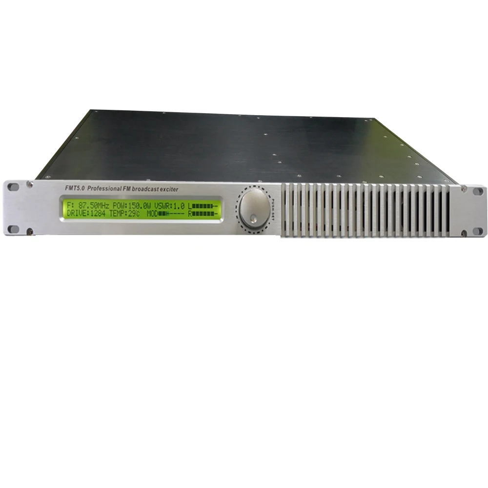 ⁦محطة بث راديو اف ام FMUSER FSN-150 5.0 100W 150W مع DSP Audio وهوائي DP100 وكبل 20Meter RF⁩ - الصورة ⁦3⁩