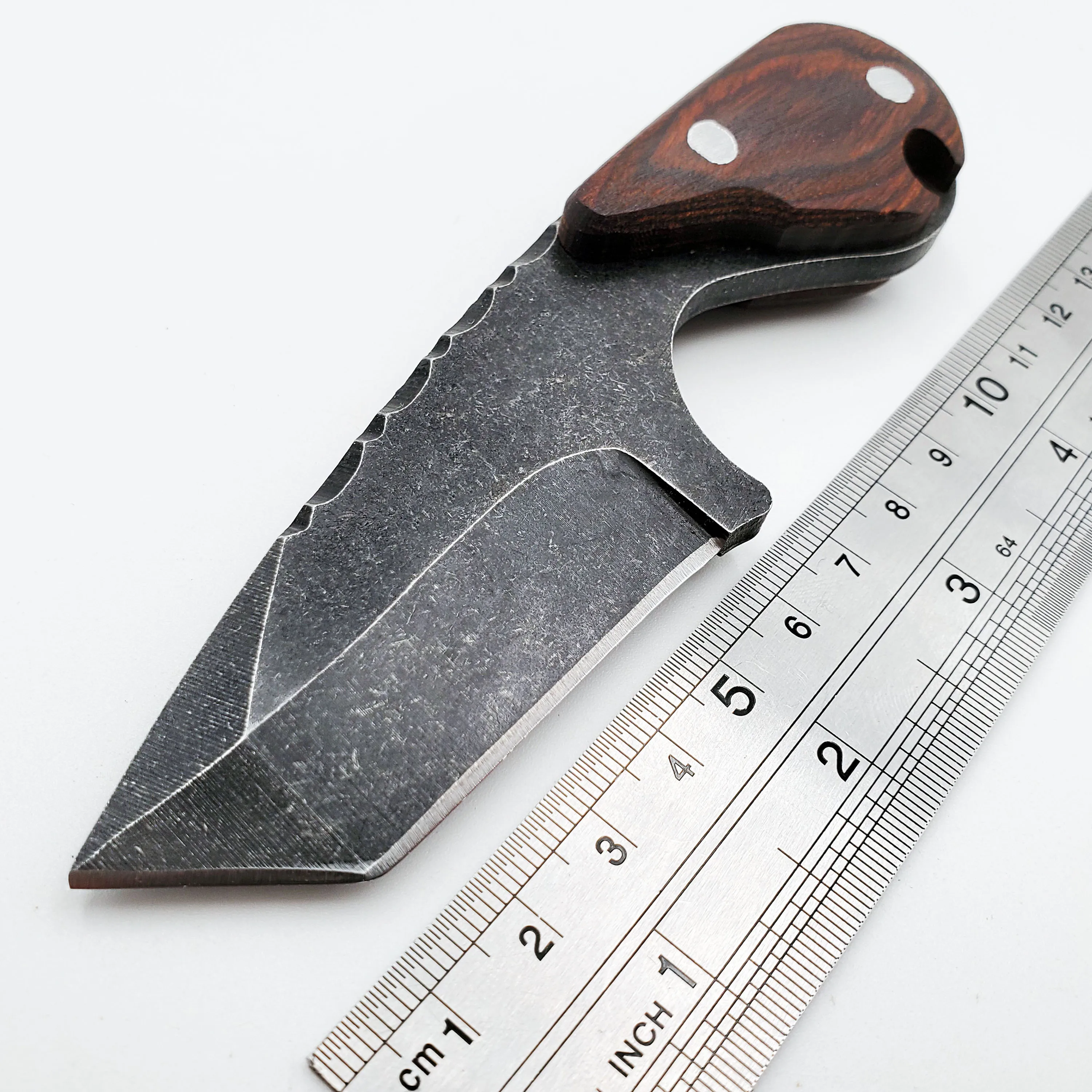 

Tactical Fixed Blade Knife Outdoor Survival Hunting Knives 440C Blade Wood Handle Camping Pocket Knifes Combat Multi EDC Tools