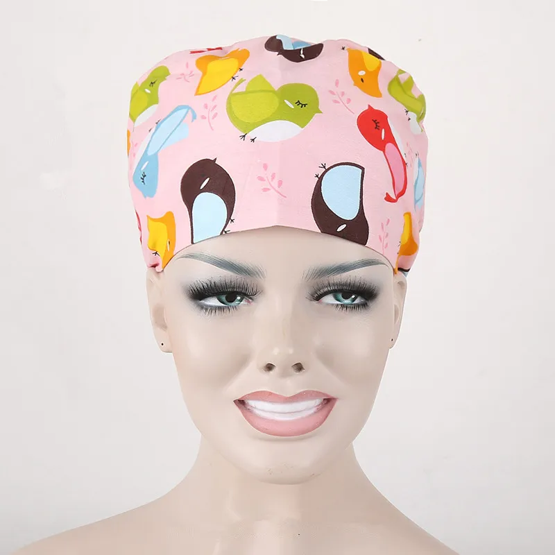 Lab Coat Hospital Surgical Cap Medical Scrub Caps for Women Doctors And