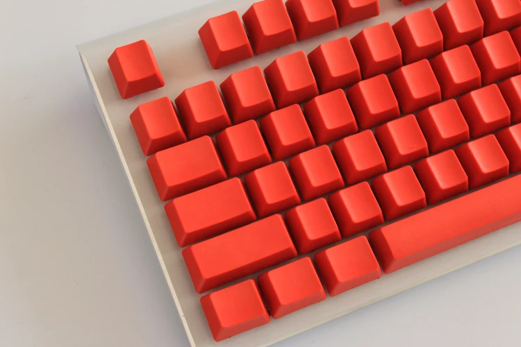 MP 108/87 ключи утолщенные PBT пустые Keycap высокая износостойкость OEM профиль брелки для Cherry MX переключатели механическая клавиатура