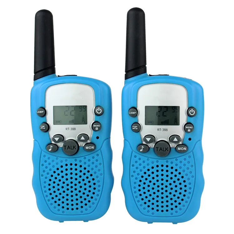 2 шт = 1 пара RT 388 иди и болтай Walkie Talkie “иди игрушки для детей 0 5 W 22CH двухстороннее