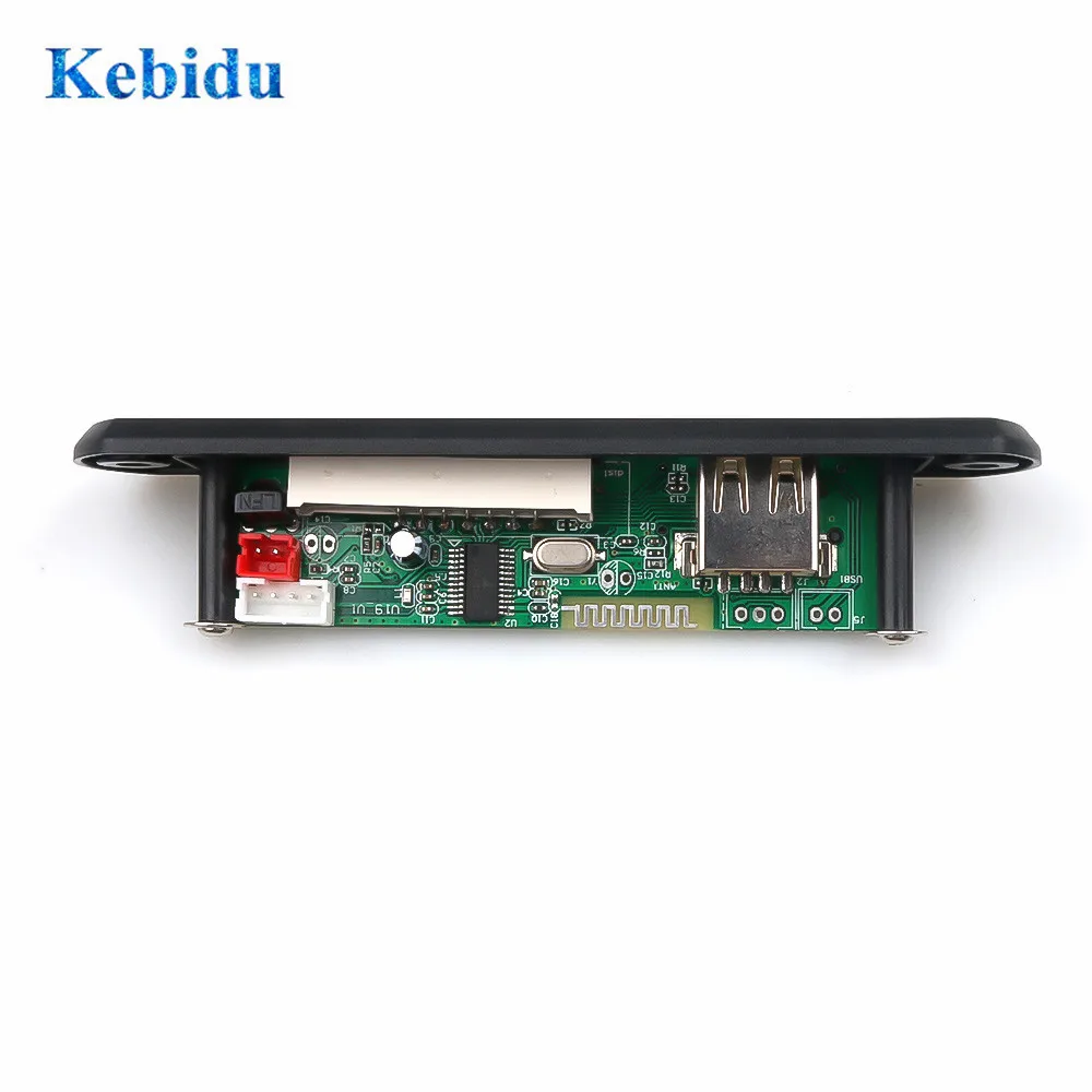 KEBIDU 5 в 12 В цветной экран MP3 WMA декодер плата беспроводной Bluetoot аудио модуль