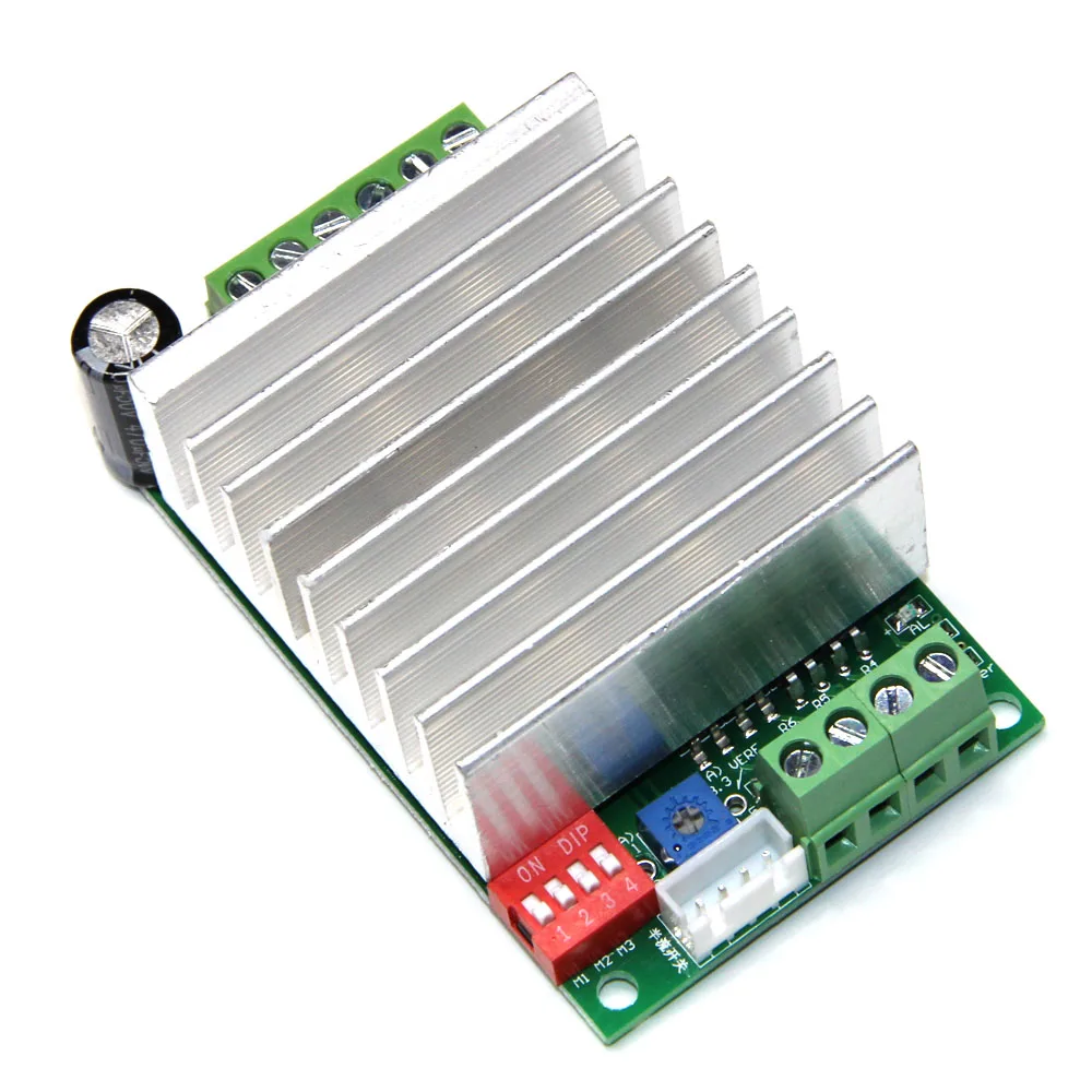 1 шт TB6600 DC12 45V две фазы Гибридный Драйвер шагового двигателя