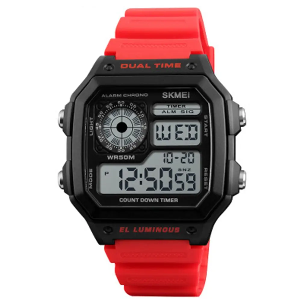 SKMEI Top Sports Watch Womens Display Electronic Watch Outdoor Sports Student Waterproof Luminous Watch Relogio Watches SKMEI Top Sports Watch Womens Display Electronic Watch Outdoor Sports Student Waterproof Luminous Watch Relogio Watches