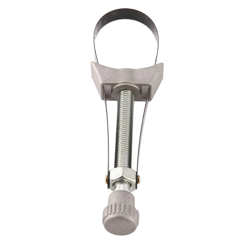 Портативный масляный фильтр ремень гаечный ключ диаметром до 120 мм Регулируемый масляный фильтр инструмент для удаления Портативный Автомобильный Ручной инструмент