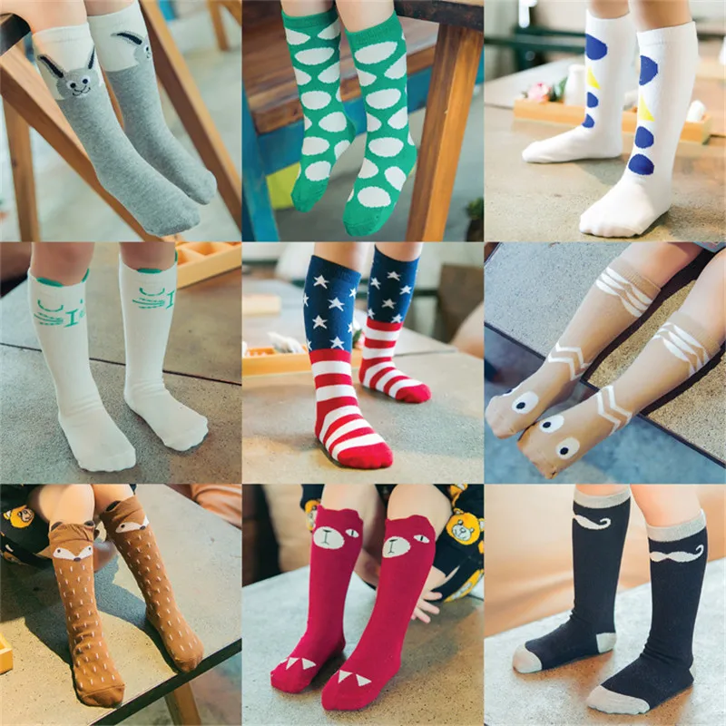 Носки хлопковые вязаные для детей 2 6 лет|kid socks children|cotton kidscartoon kids |