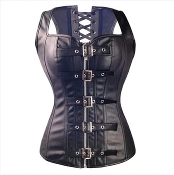 Steel Boned Lace Up Corsets  3