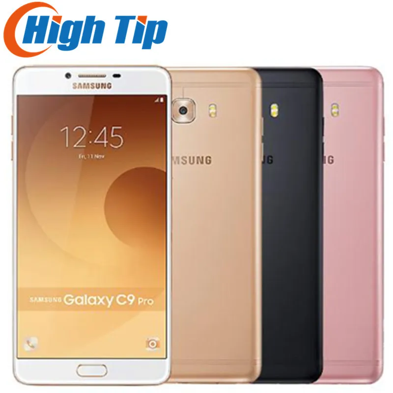 Galaxy C9 Pro C9000 Samsung 4G LTE мобильный телефон четыре ядра Android 6 ГБ оперативной памяти 64 Гб