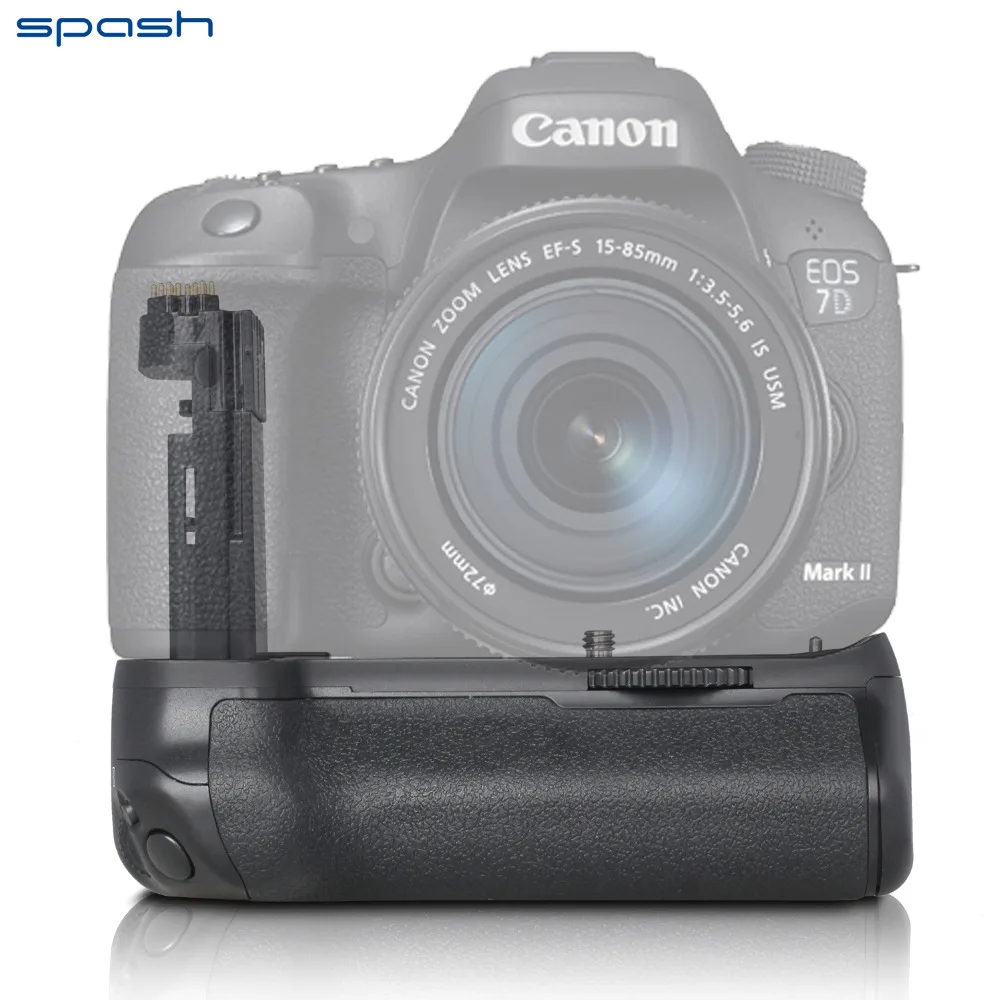 Вертикальная Батарейная ручка spash для CANON 7D Mark II 7D2 7D II DSLR камера Замена BG-E16 мульти-мощность Батарея держатель работает с LE-E6