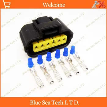 

10 sets AMP TE 6 Pin/way auto Connectivity,auto waterproof electrical plug for BMW,VW,Audi,Honda etc.