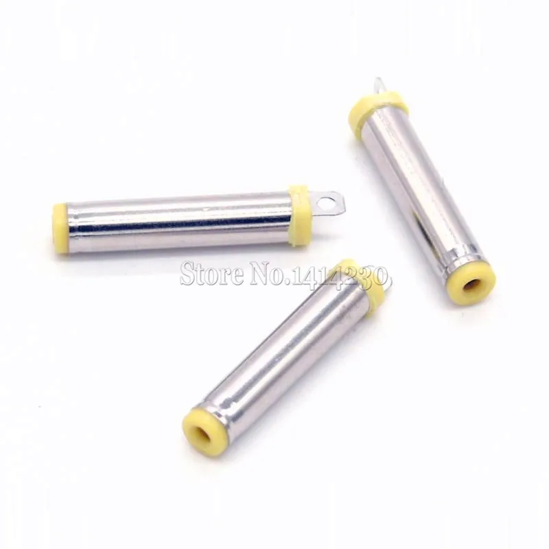 10Pcs DC Power Supply Plug 3.5*1.35MM 3.5x1.35mm 35135 Yellow Tuning Fork Socket Head | Обустройство дома