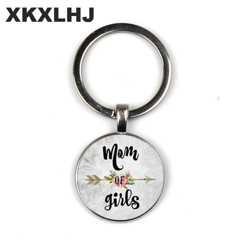 

XKXLHJ Mother Keychain, Mother Pendant, Mother's Gift, Jewelry of the Day, Mother of Girl Pendant