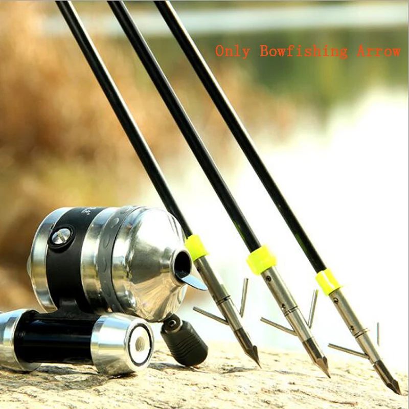 Details about   6Pcs Bowfishing Arrow Fishing Arrows Broadheads Hunting Compound Bow Archery 8mm 