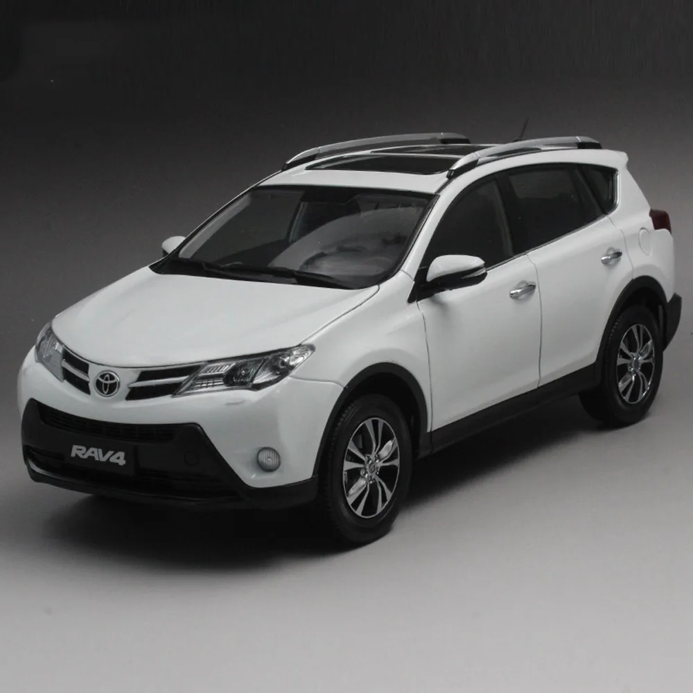

diecast wheel 1:18 Scale Toyota RAV4 Diecast SUV Car Model Toys For Gifts Collection Free Shipping