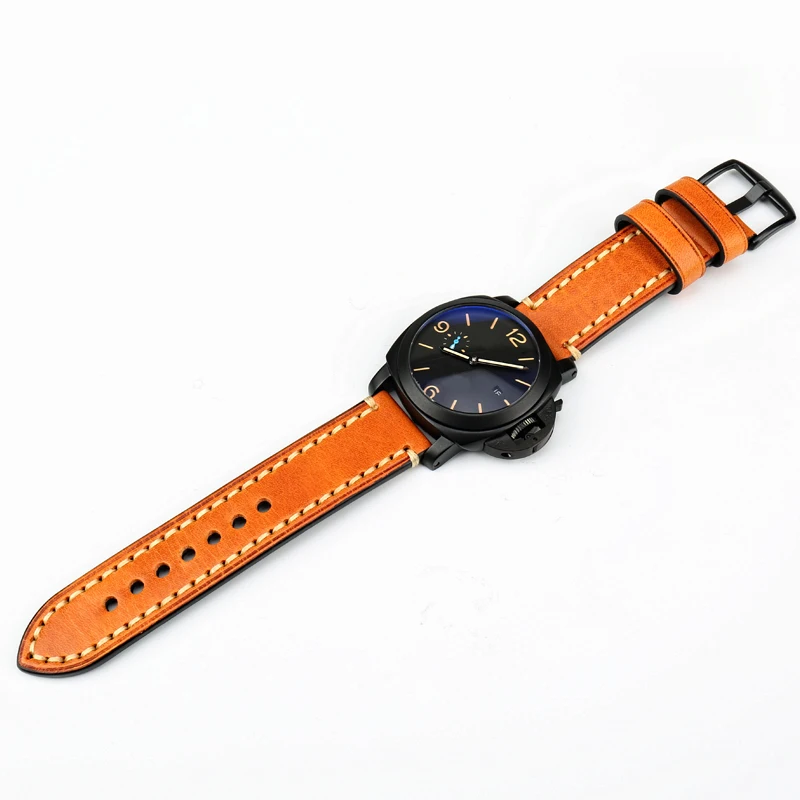 Ремешок для часов MAIKES 20 22 24 26 мм аксессуары FOSSIL LUMINOX HAMILTON ремешок из натуральной
