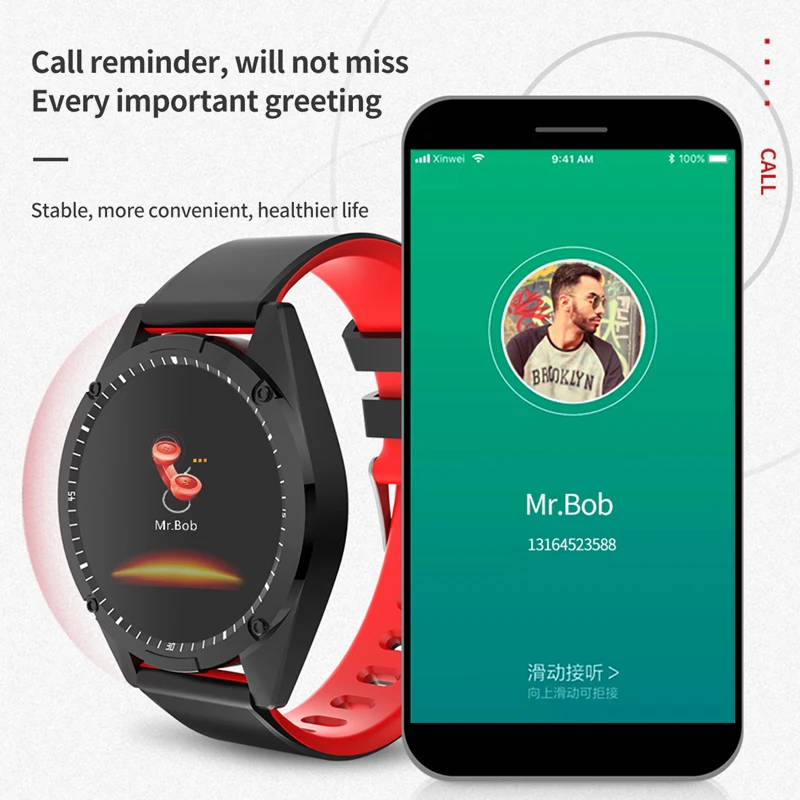  Cobrafly G50 smart watch fit bit smart bracelet blood pressure watch men women smart sport bracelet - 33041957621