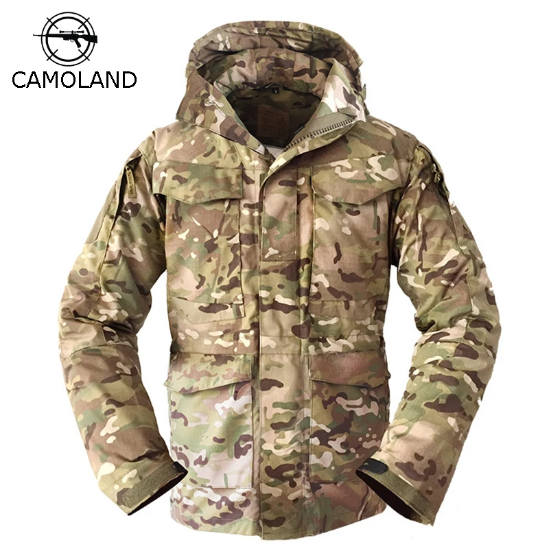 

2019 NEW Tactical Jacket Men M65 Coat Male Parka Winter Windbreaker Military Clothes US Army Field Combat Jacket Male Clothing