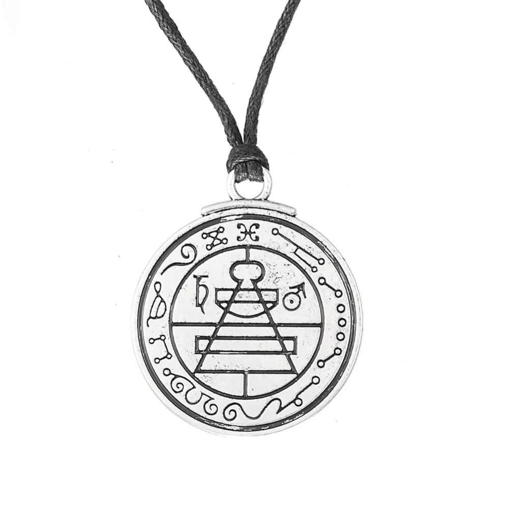 

my shape Talisman Secret Seal of Solomon Pentacle Pendant Hermetic Enochian Kabbalah Pagan Wiccan Jewelry necklace