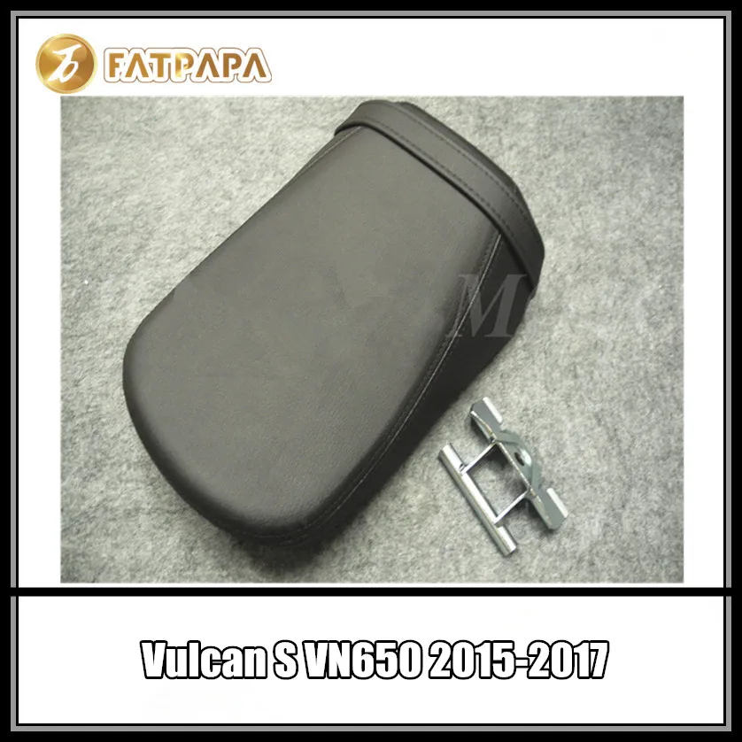 

Motorcycle Accessories Stainless Steel Rear Side Box Rack Travel Rack For Kawasaki Vulcan S 650 VN650 Rear leather seat