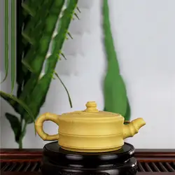 Китайский чайник из исинской глины Zhuduan горшки ручной работы мастеров фиолетовая глина Zisha Чай горшки 120 мл чайный набор кунг-фу чайник