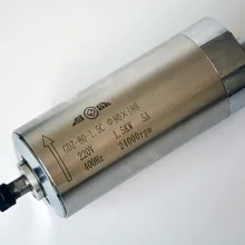ЧПУ двигатель 1.5KW электродвигатель вращения шпинделя с водяным охлаждением 65 мм ER11 220 V 1500 Вт ЧПУ шпинделя