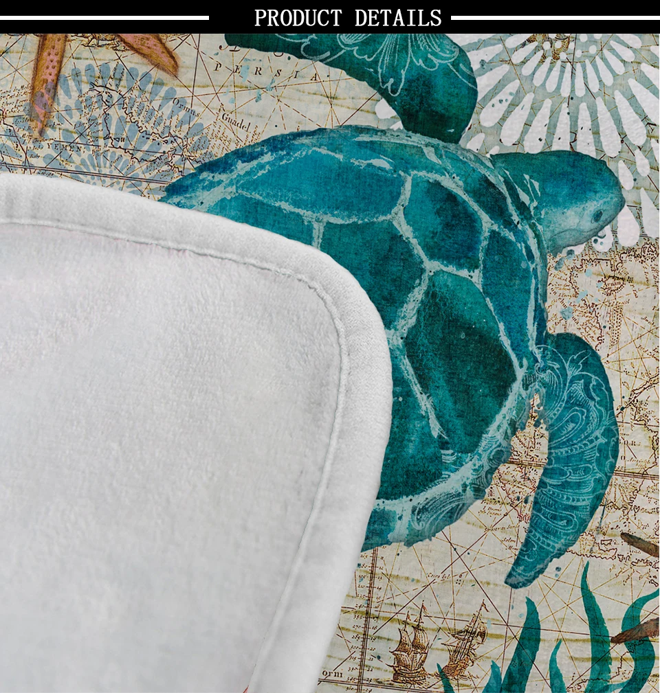 Miracille морская черепаха фланелевое одеяло печать пледы Флисовое одеяло s для дивана домашний диван-кровать